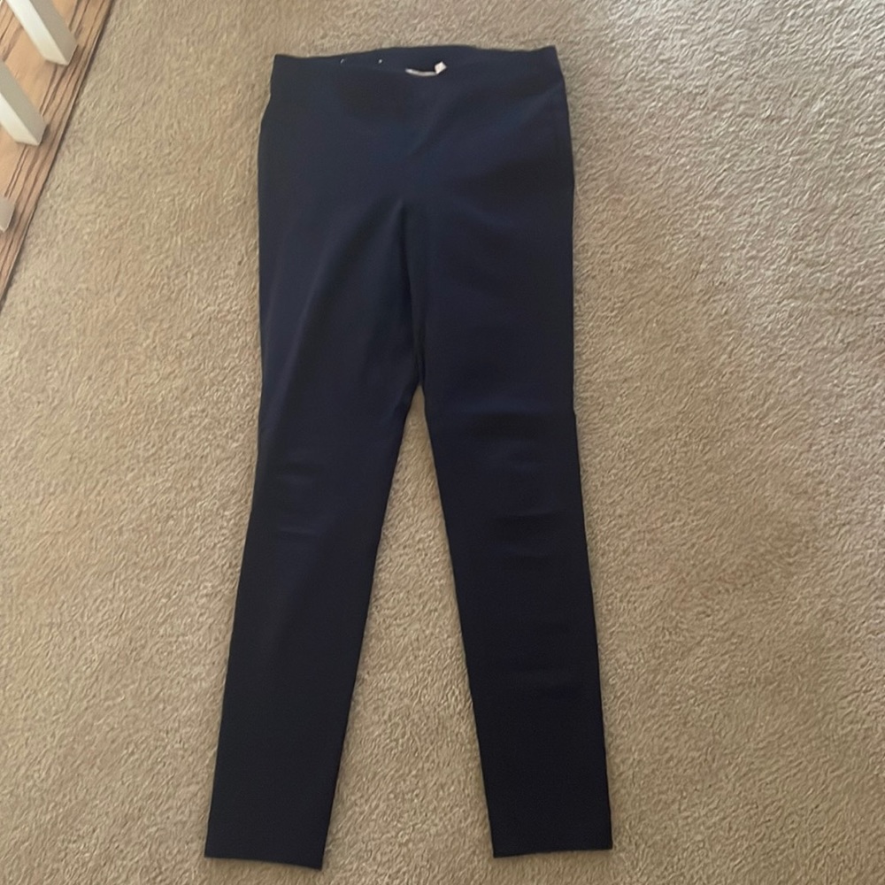 Michael Kors Navy stretch skinny ankle dress pants
